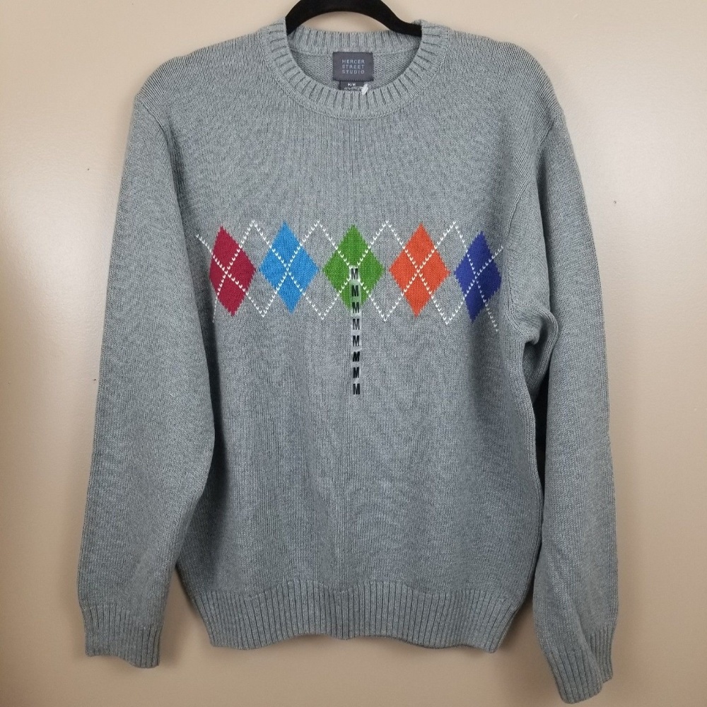 NWOT Mercer Street Studio Sz Medium Gray Sweater